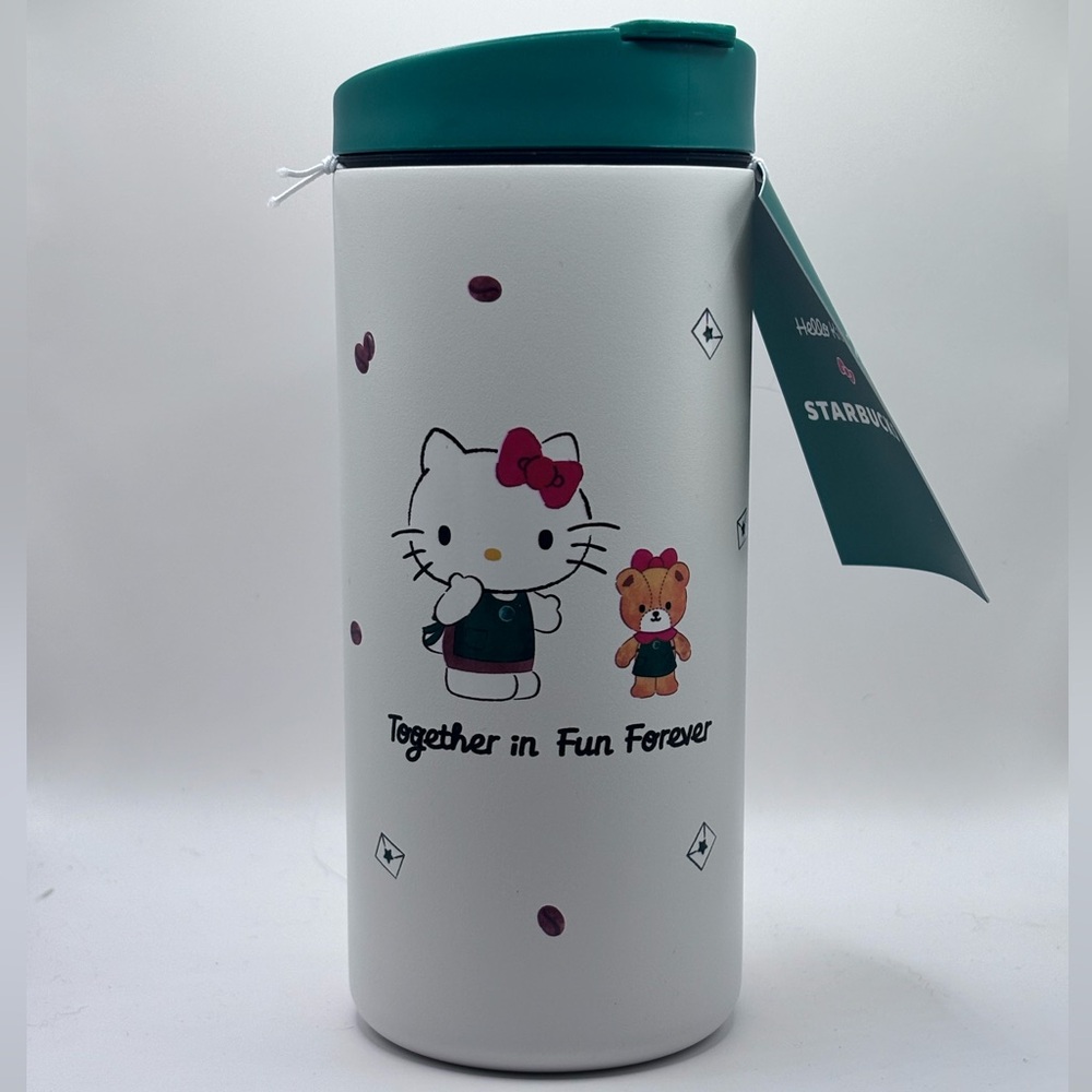 New Starbucks 2025 Holiday Hello Kitty 12oz Stainless Steel Travel Mug- Limited
